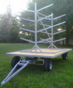 Carrello con pianale Bisson