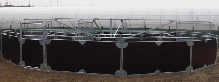 Recinto per giostra cavalli Bisson