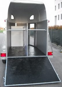Retro Trailer Grigio Bisson