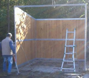 Box tre lati per cavalli Bisson Equitazione