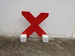 cancelletto cavallo a x